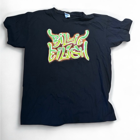 Tops - Final Price! Billy Eilish Black T-Shirt M